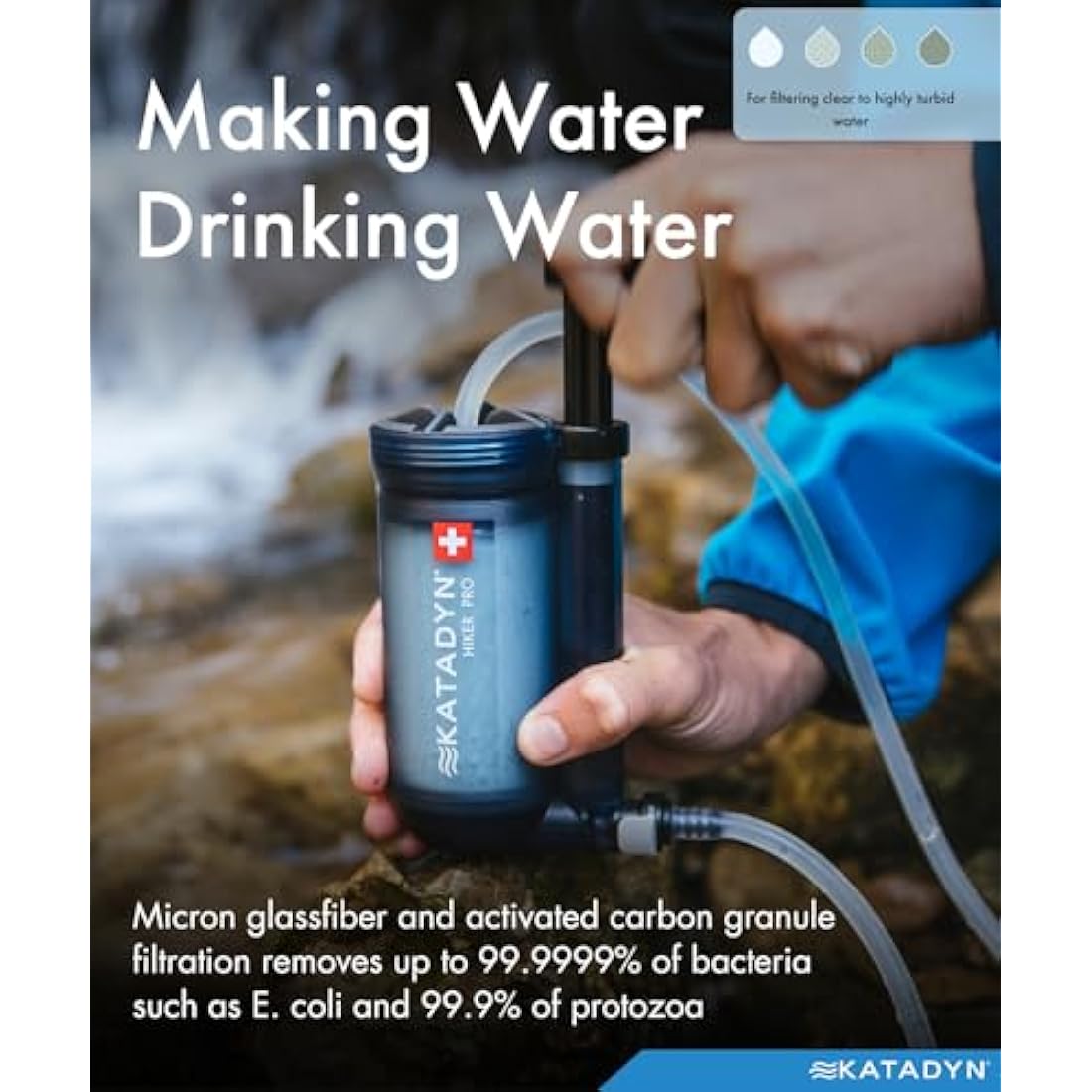Katadyn Hiker Replacement Water Filter Cartridge – White Outdoor Gear