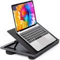 HUANUO Lap Desk – Adjustable Laptop Tray with Cushion for 15.6" PC