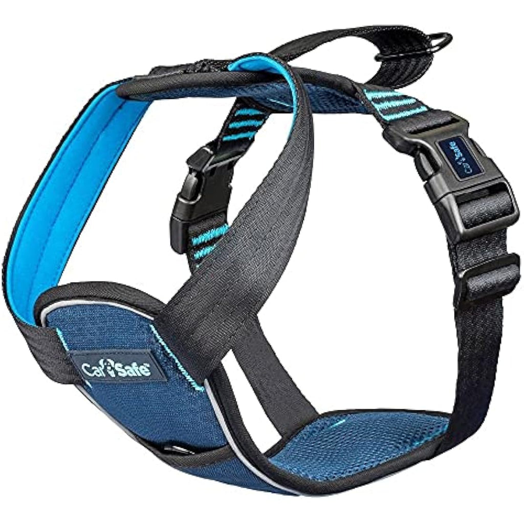CarSafe Crash Tested Dog Safety Harness – Reflective Padded Car Vest