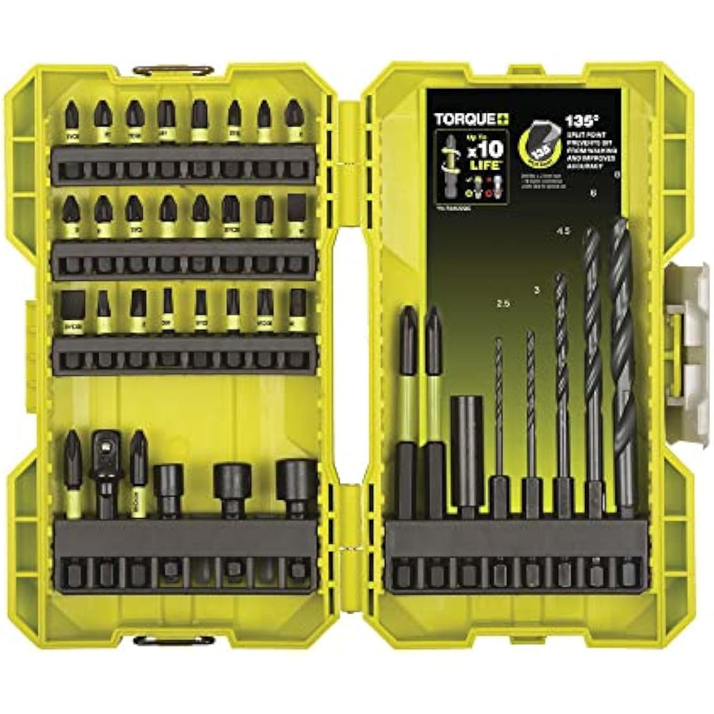 Ryobi RAK38DSDI2 Impact-Rated Drilling & Screwdriving Bit Set | 38pc