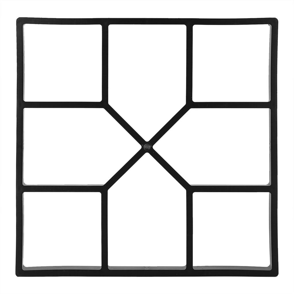 8-Grid Concrete Paving Mould – DIY Garden Path Maker 40x40cm
