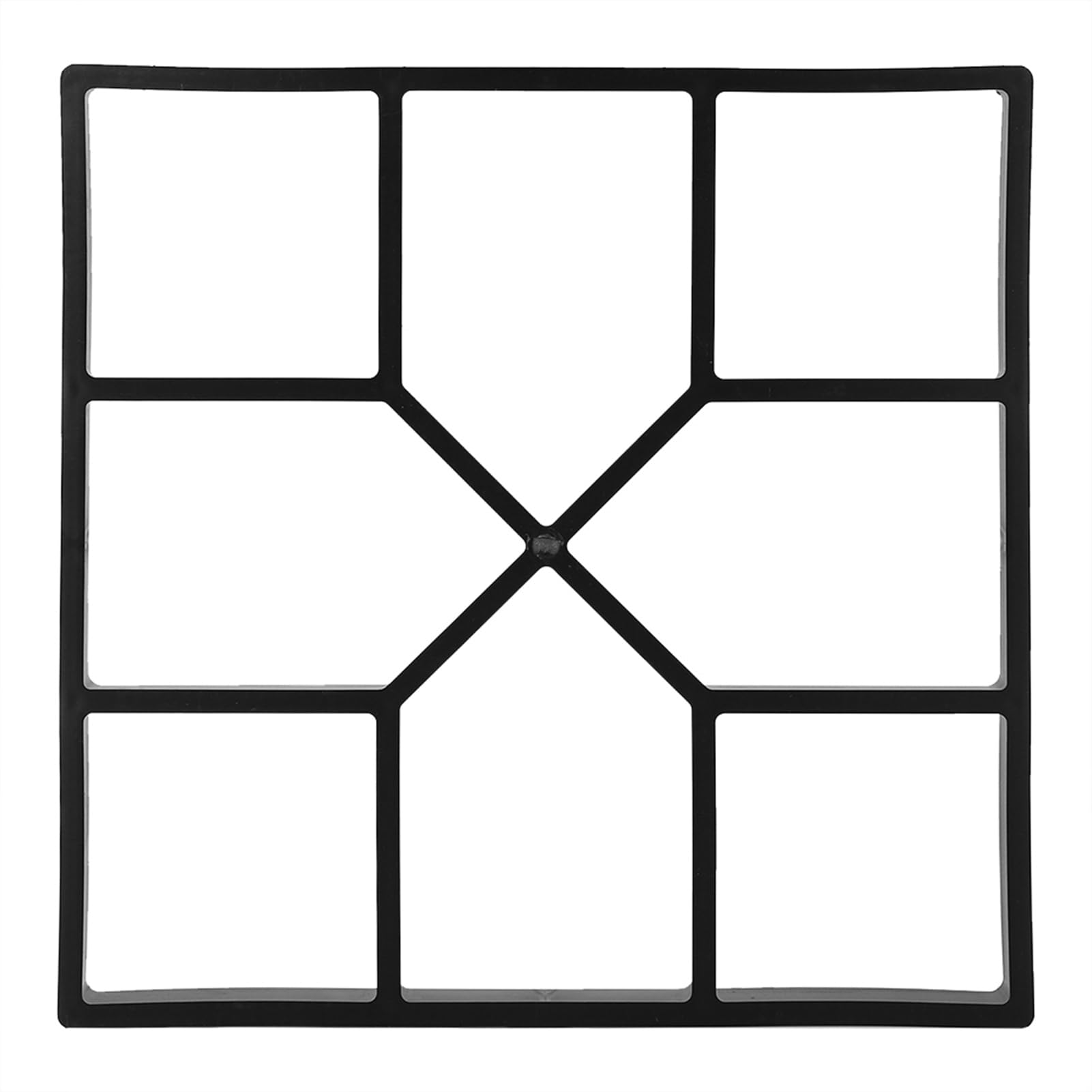 8-Grid Concrete Paving Mould – DIY Garden Path Maker 40x40cm