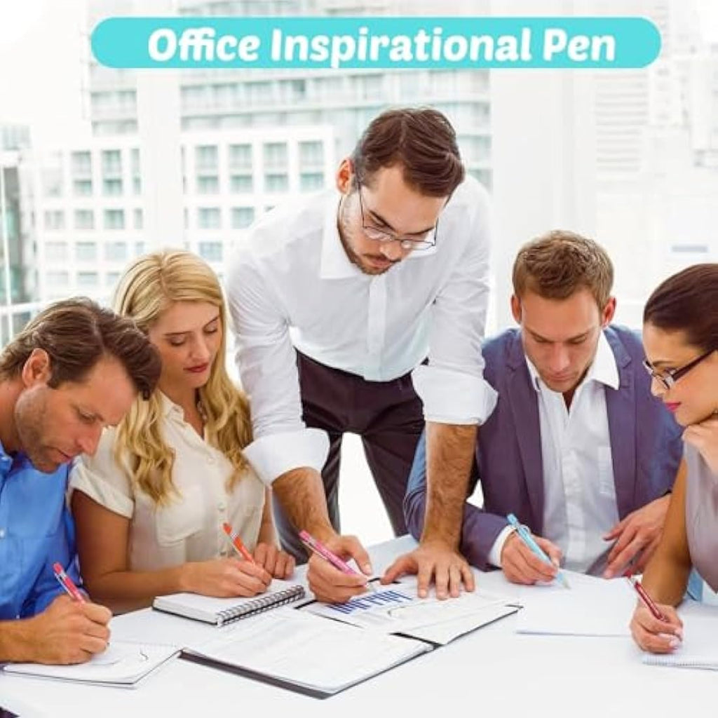 20Pcs Inspirational Ballpoint Pens with Stylus Tip – 10 Colors