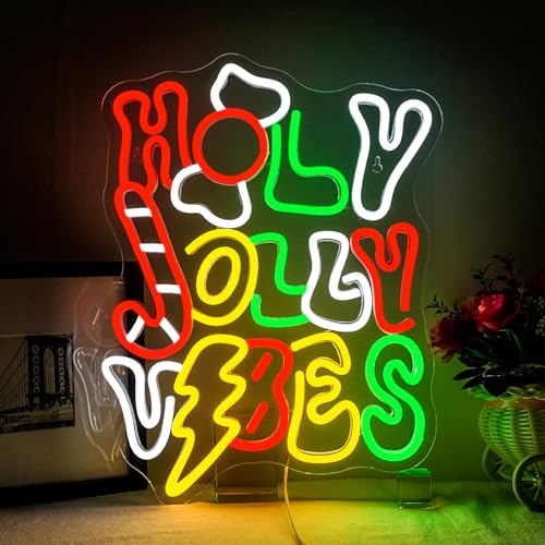 ineonlife Christmas Ambiance Neon Sign | Dimmable LED Wall Decor Light
