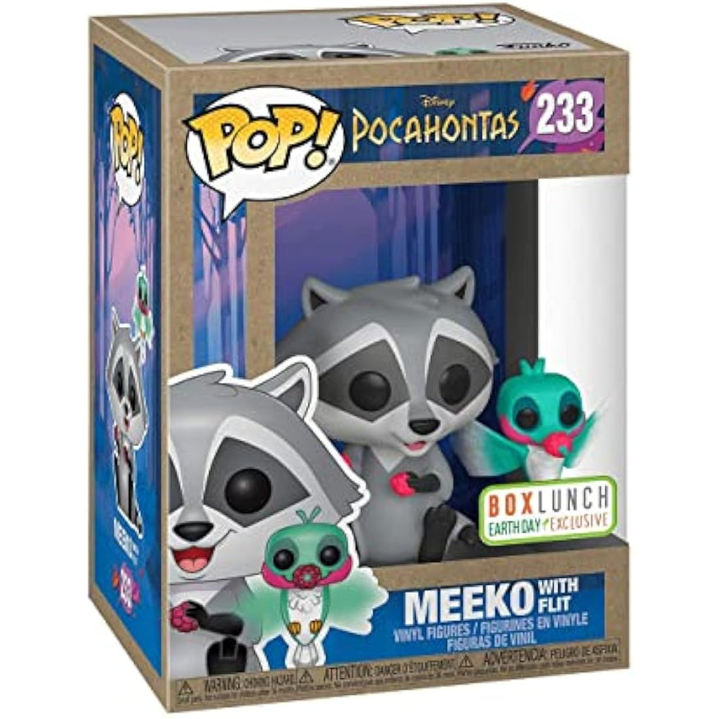 Funko Pop! Pocahontas – Meeko with Flit Earth Day Vinyl Figure