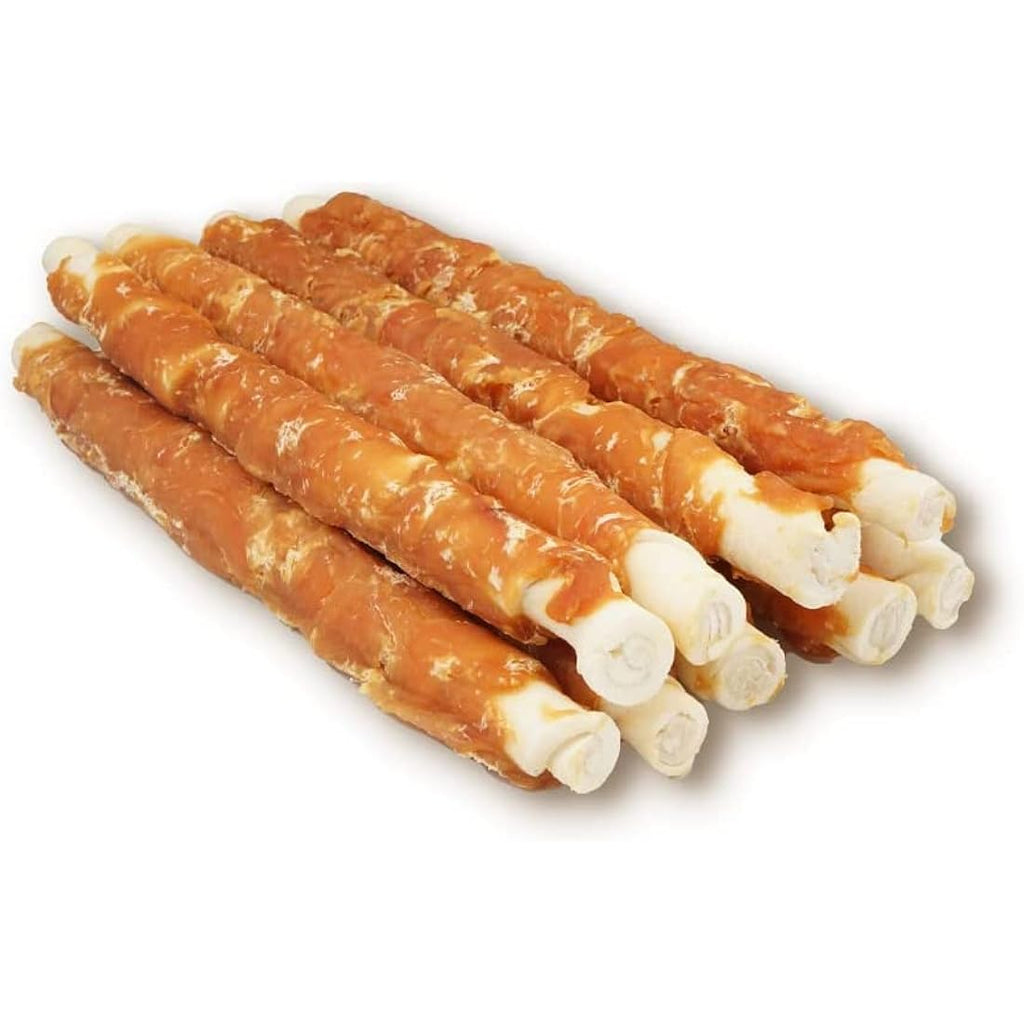 The Regal Mutt Natural Chicken & Rawhide Dental Dog Chews - 18 Pack