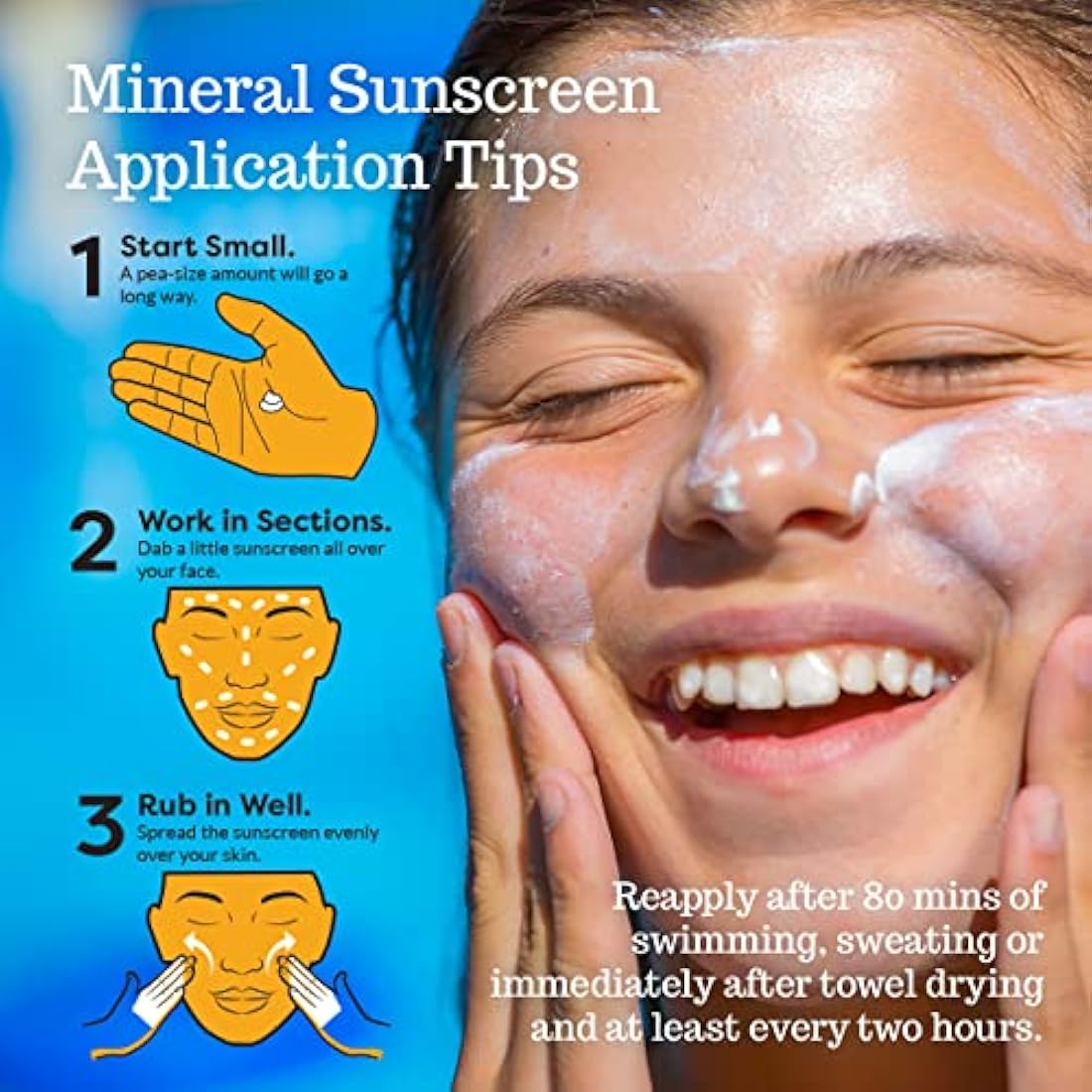 Kids Mineral Sunscreen SPF 45 – Reef Safe & Water Resistant