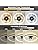 LMiSQ 49cm Reversible Flush Mount Ceiling Fan with Light and Remote