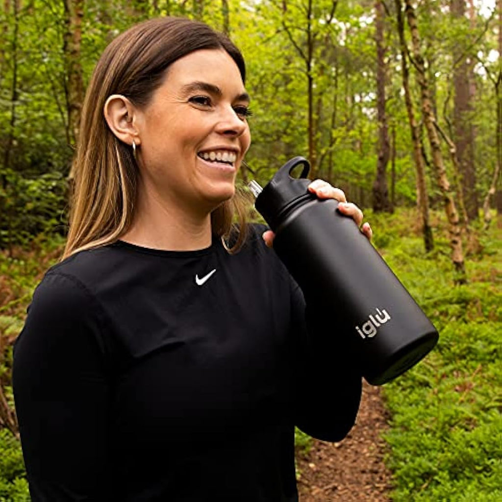 iglu 1L Insulated Stainless Steel Water Bottle – Ocean Teal