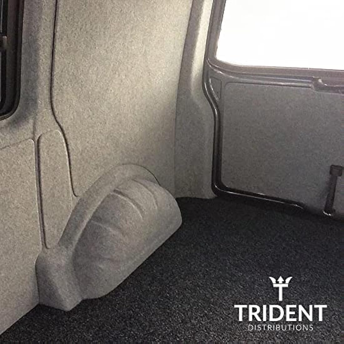 Trident 4-Way Super Stretch Van Lining Carpet - Silver, 5m x 2m