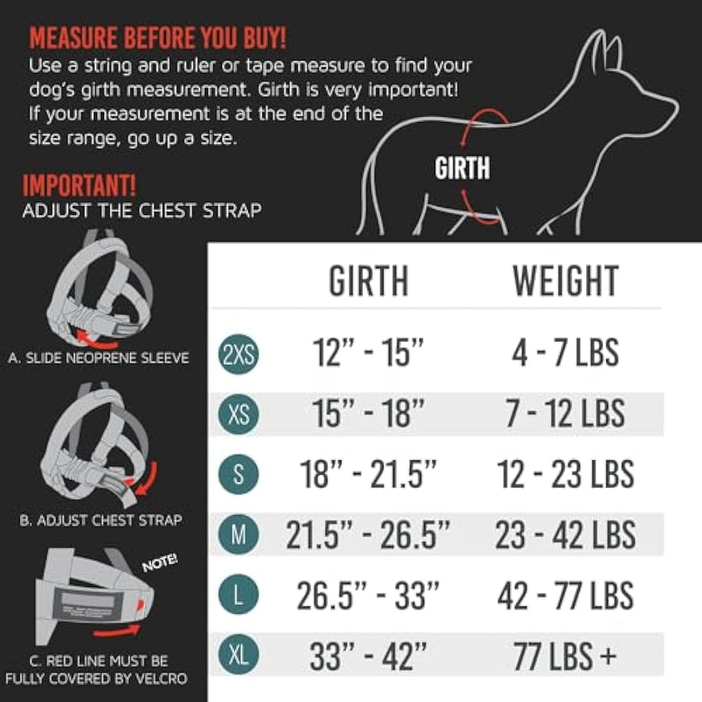 EzyDog Quick Fit Dog Harness | Reflective No Pull Corduroy - Black, Large