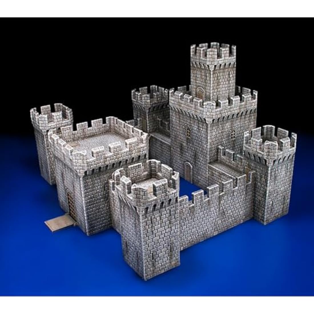 Miniart Medieval Castle Model Kit – 1:72 Scale Plastic Historical Set