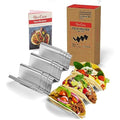 Uno Casa Stainless Steel Taco Holders Set of 6 – Oven & Grill Safe