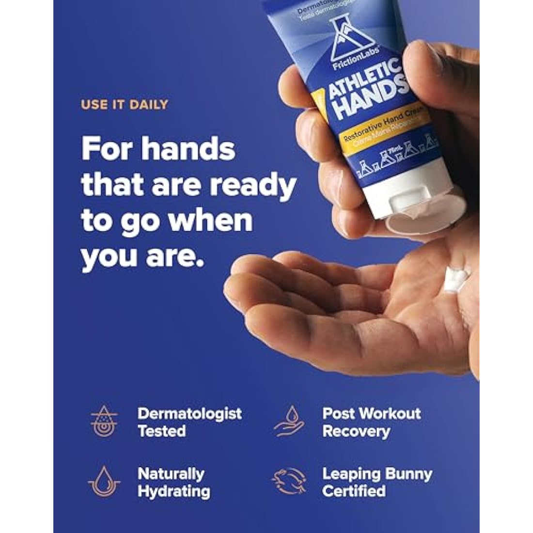 Friction Labs Athletic Hands – Restorative Shea Butter Hand Cream
