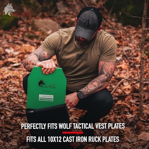 Wolf Tactical Weighted Rucking Backpack for Weight Plates |