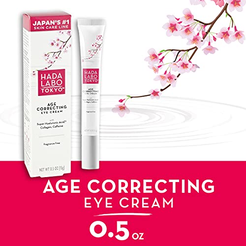 Hada Labo Tokyo Age Correcting Eye Cream | Hyaluronic Acid & Caffeine