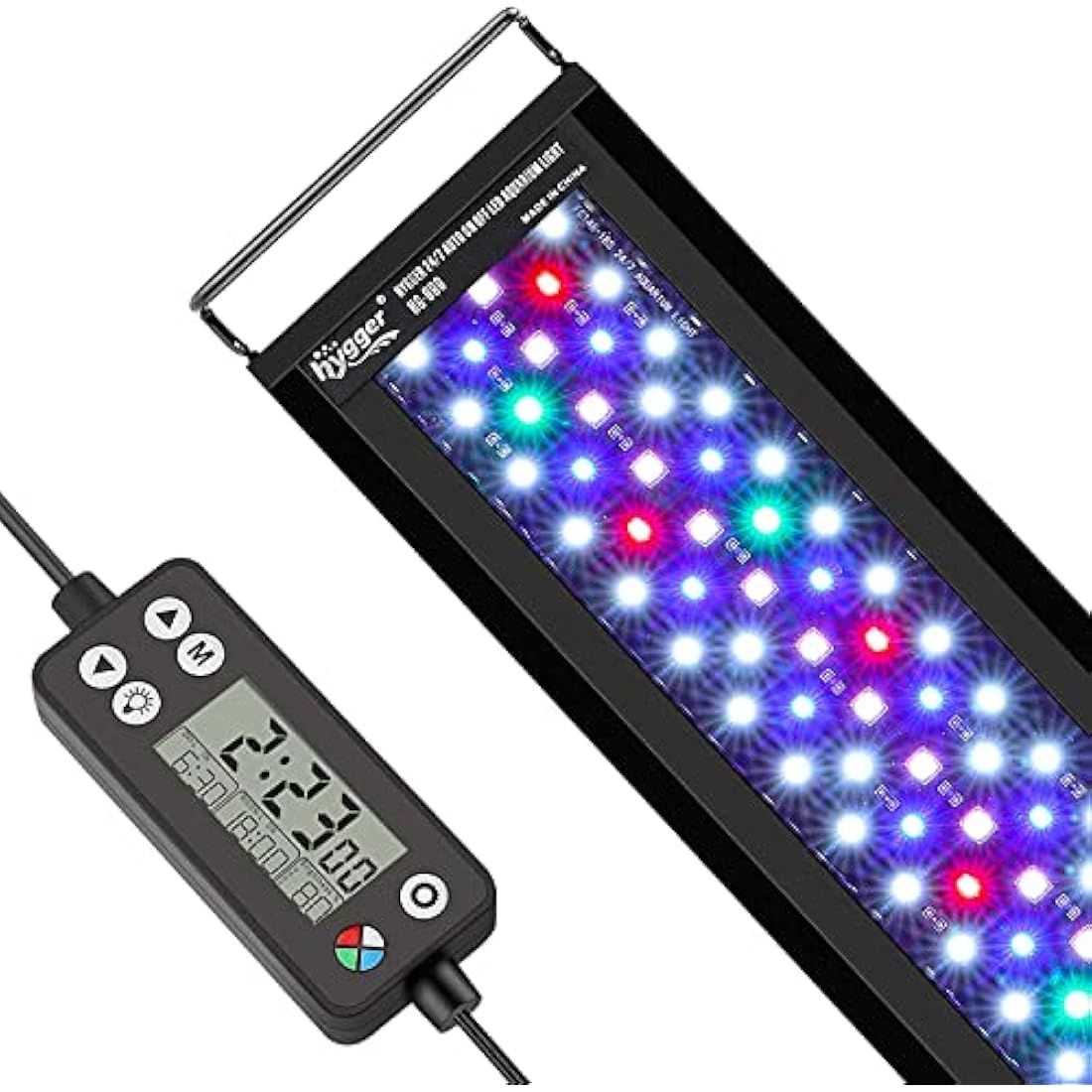 hygger Full Spectrum LED Aquarium Light | 24/7 Cycle for 76-91cm Tanks