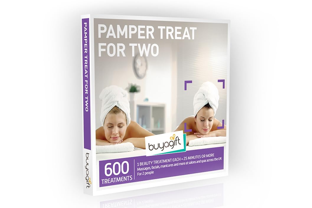 Buyagift Pamper Treat Experience Gift Box for 2 – 600 Beauty Treatments