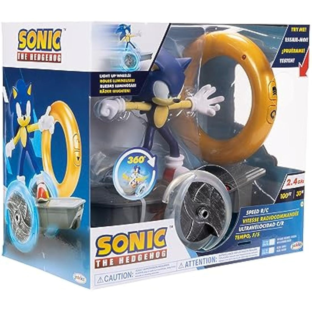Sonic the Hedgehog RC Skateboard with 6-inch Articulated Figure