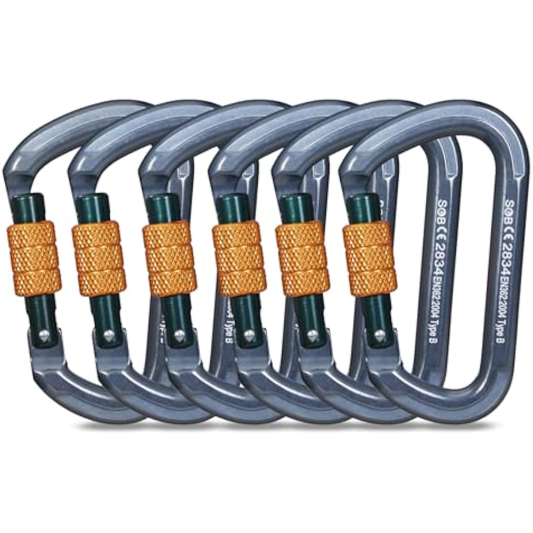 Auto Locking Climbing Carabiner | 22KN Aircraft Aluminum