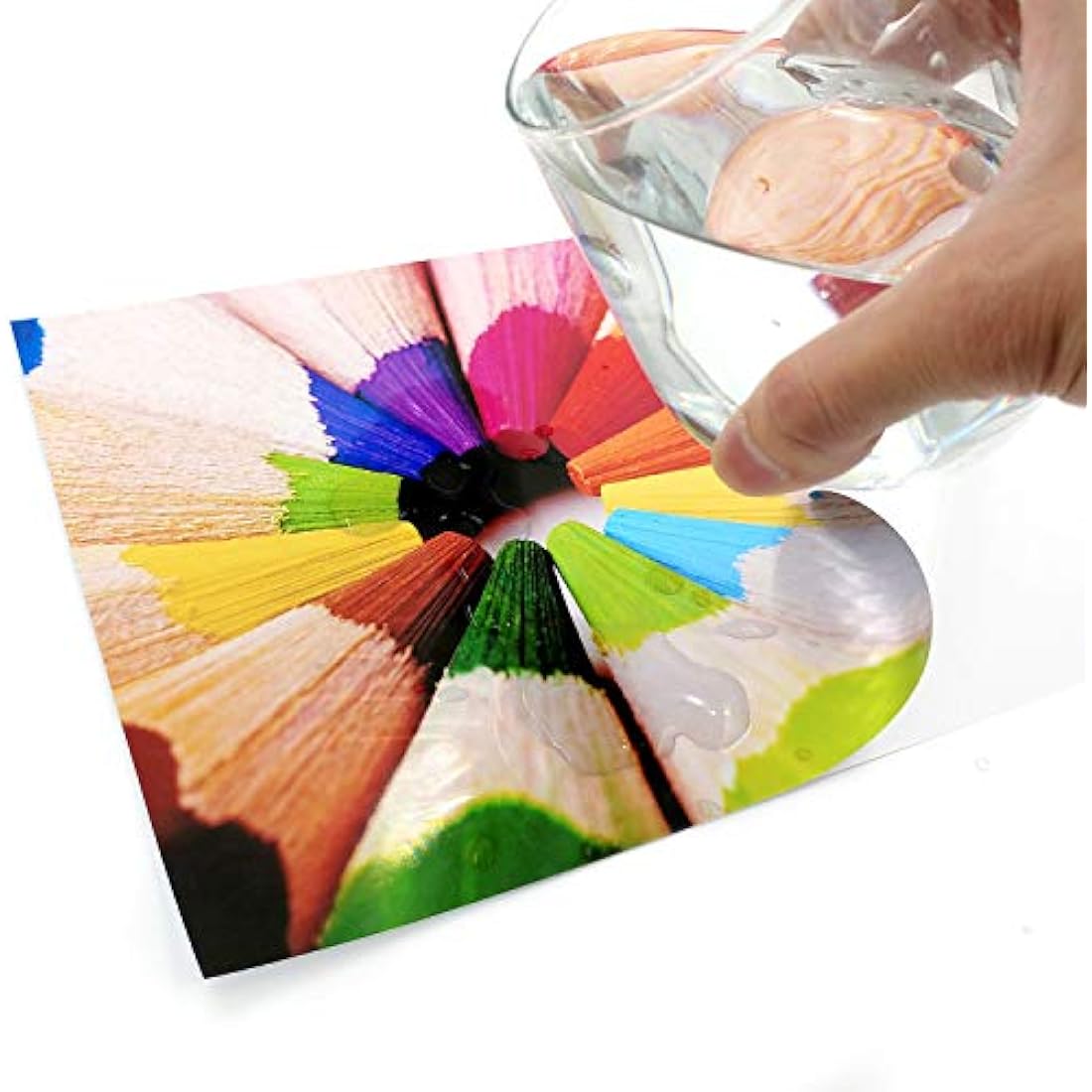 A3 White Glossy Self-Adhesive Sticker Paper - 100 Sheets