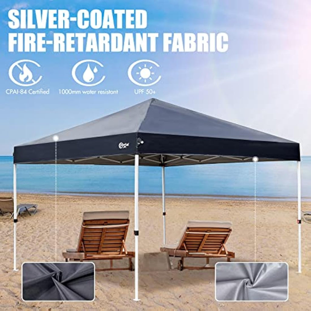 PORTAL 3x3m Pop Up Gazebo – Heavy Duty Steel Frame Outdoor Canopy Tent