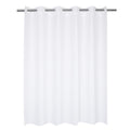 River Dream Hookless Waterproof PEVA Shower Curtain - Frost, 71x74