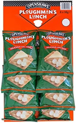 Jolof Store Ploughman's Lunch Snack Pack – Crackers & Cheese (8 x 38g)