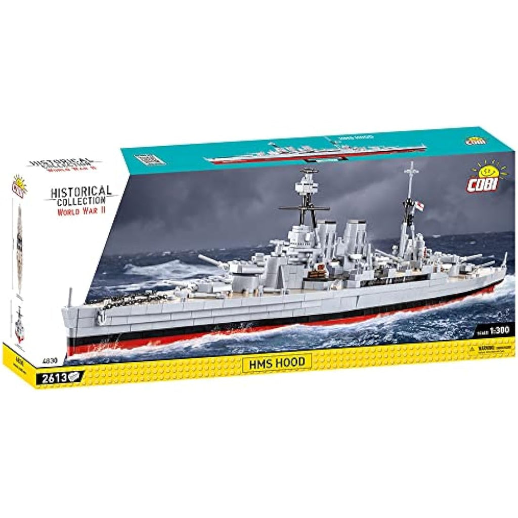 COBI HMS Hood Model Ship Building Blocks - Military Naval History Set