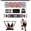 INNSTAR Portable Home Gym Set | Resistance Band Bench Press & Squat Bar