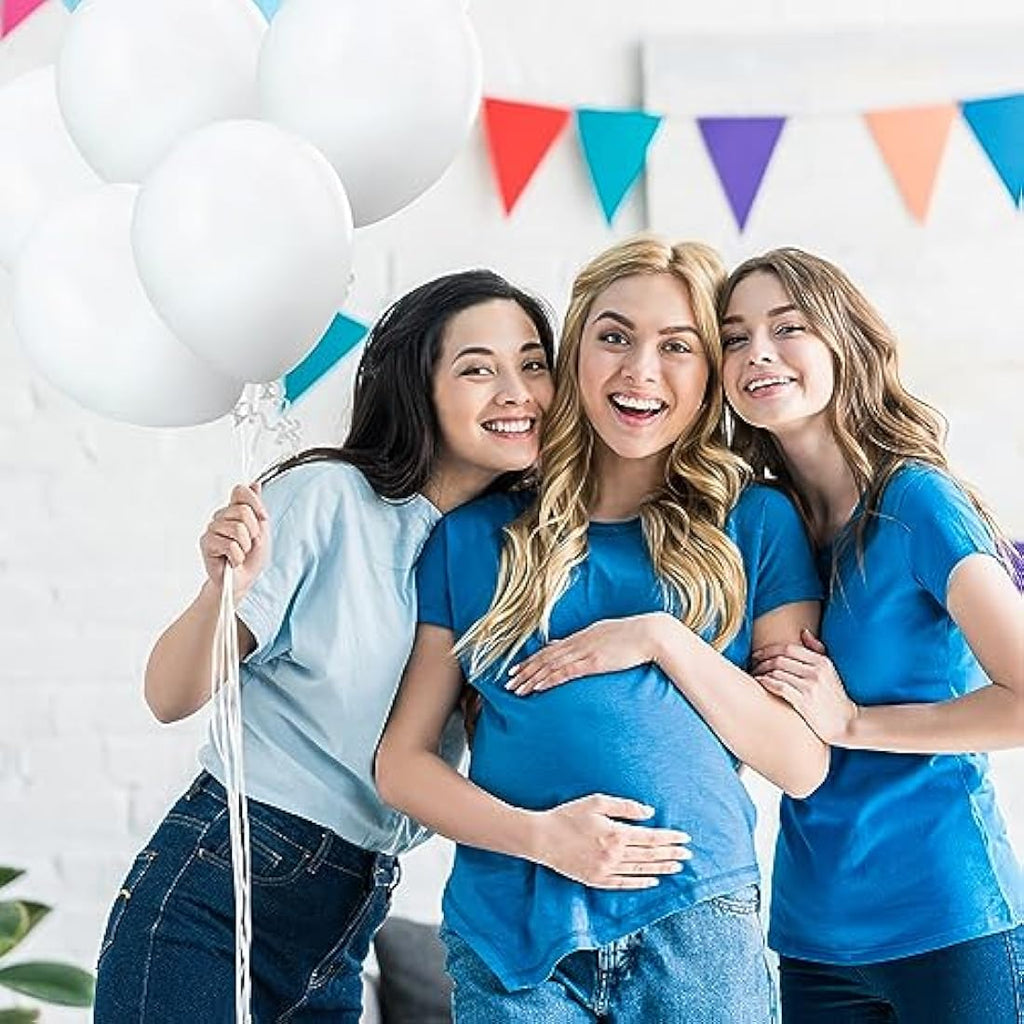 Ainiv 60 PCS Matte White Latex Balloons | 12 Inch Party Decorations