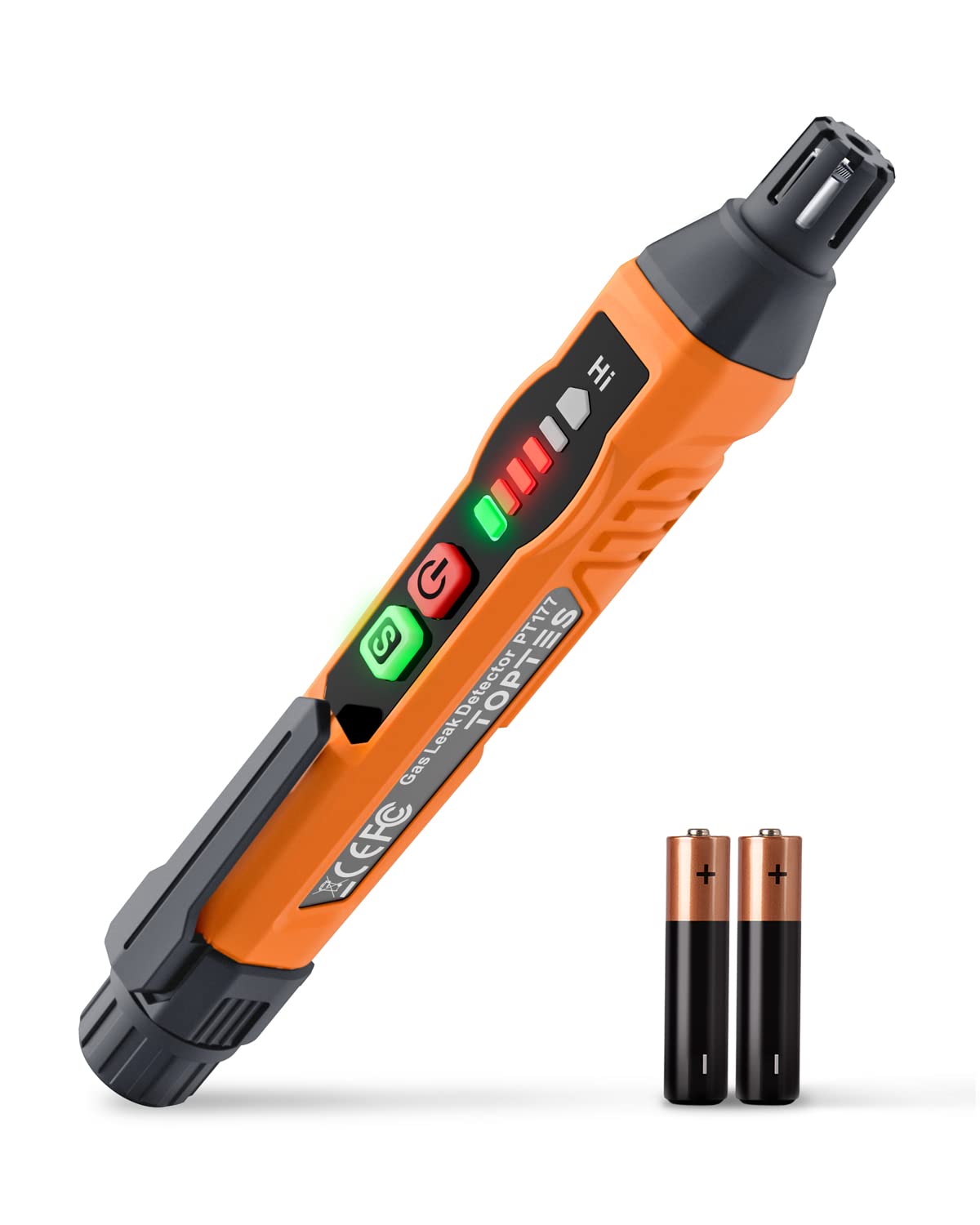 TopTes PT177 Natural Gas Leak Detector - Portable Methane Sniffer