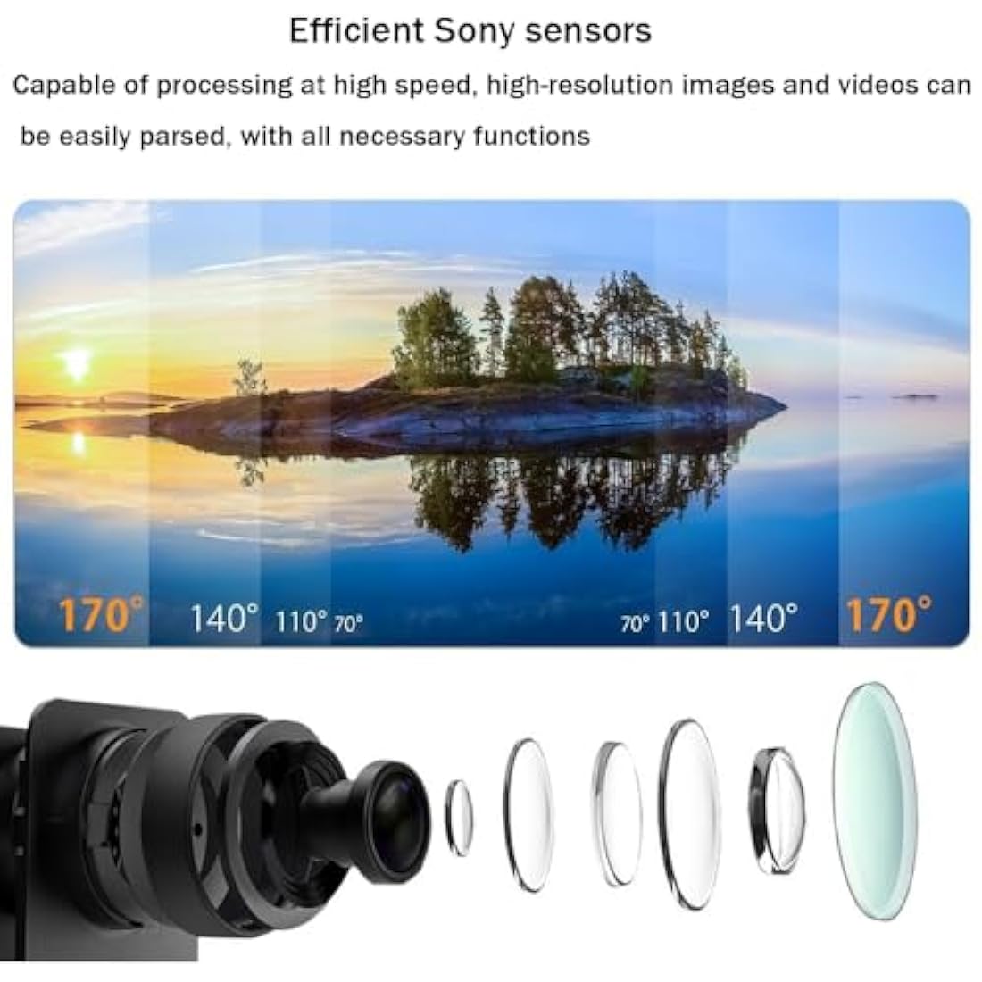 BSLVWG 4K Action Camera – 20MP Waterproof Sports Cam with Remote