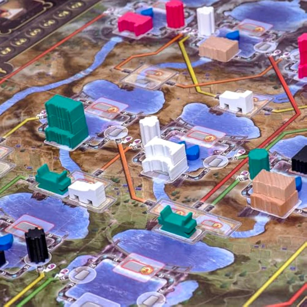 Feuerland Spiele Wasserkraft – Expertenspiel Strategiespiel Deutsch