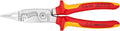 KNIPEX 6-in-1 Electrical Installation Pliers | VDE Insulated 200mm