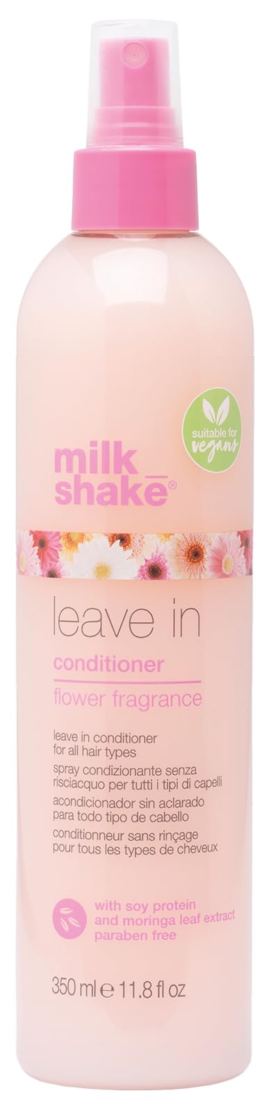 Milk Shake Flower Fragrance Leave-In Conditioner - Vegan Hair Care 350ml