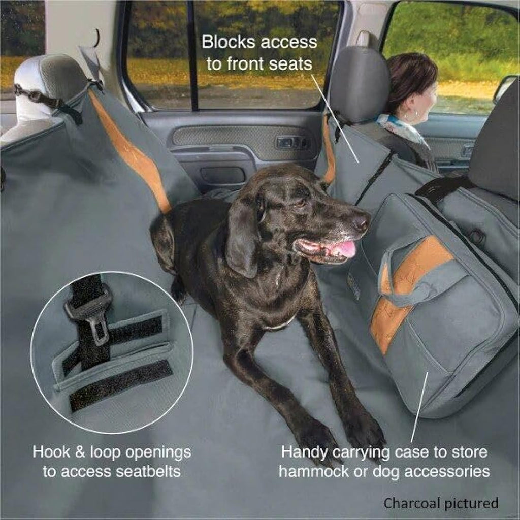 Kurgo Wander Dog Car Seat Hammock - Waterproof & Scratch-Resistant