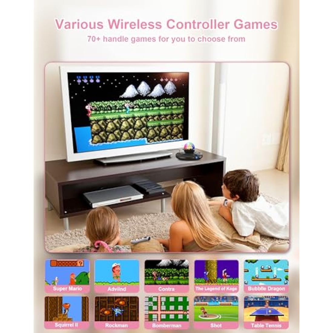 Acelufly Electronic Dance Mat for TV | HD Camera & Wireless Controllers