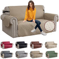 XINEAG Quilted Loveseat Cover | Water Resistant Non-Slip Sofa Protector