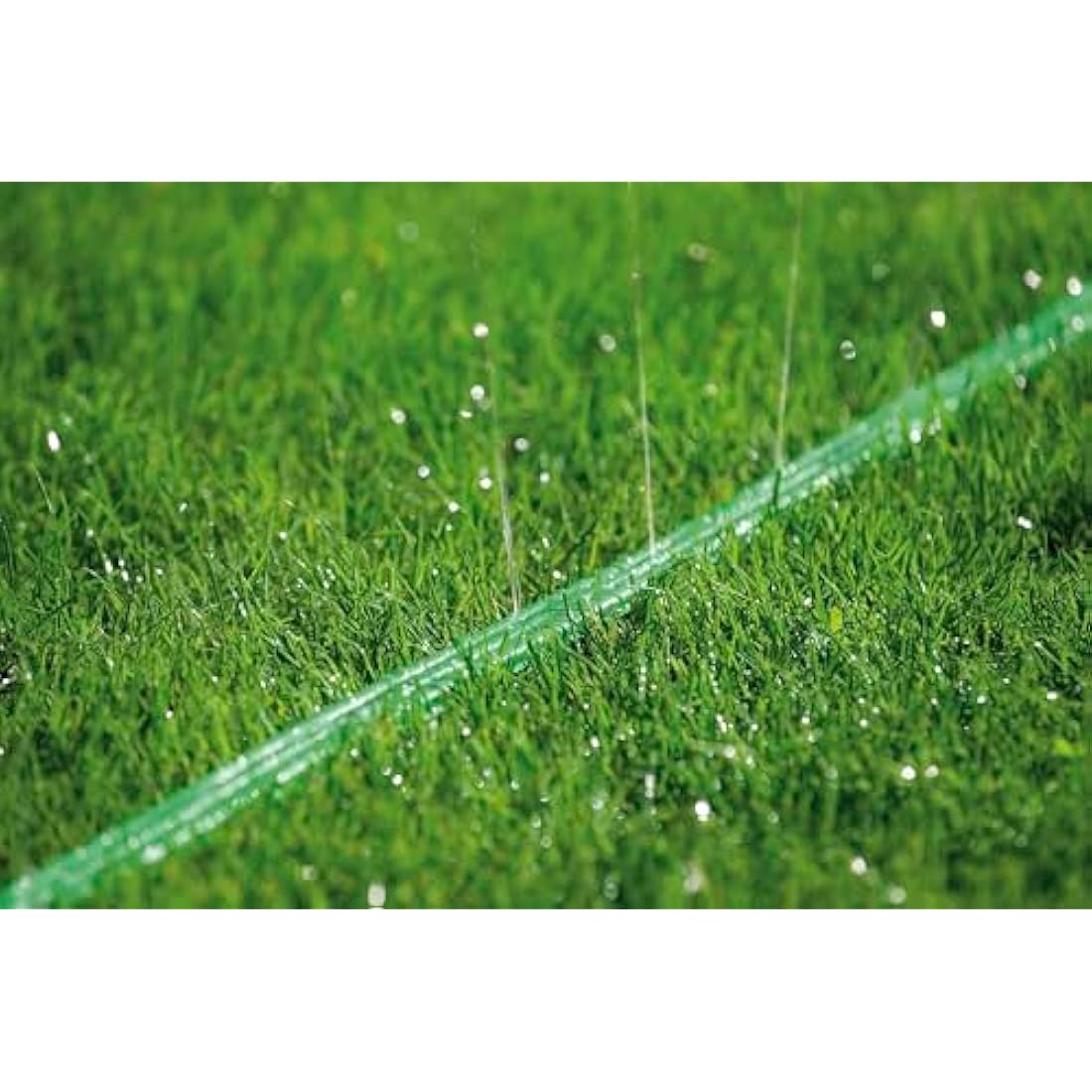 Gardena Sprinkler Hose – 15m Fine Spray Garden Irrigation System, Green