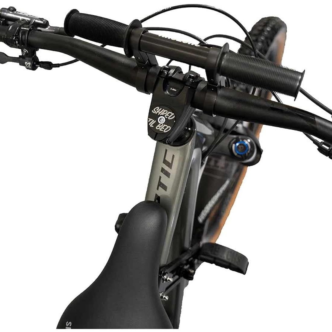 Kids Ride Shotgun Front Mounted Child Bike Seat & Handlebar Combo