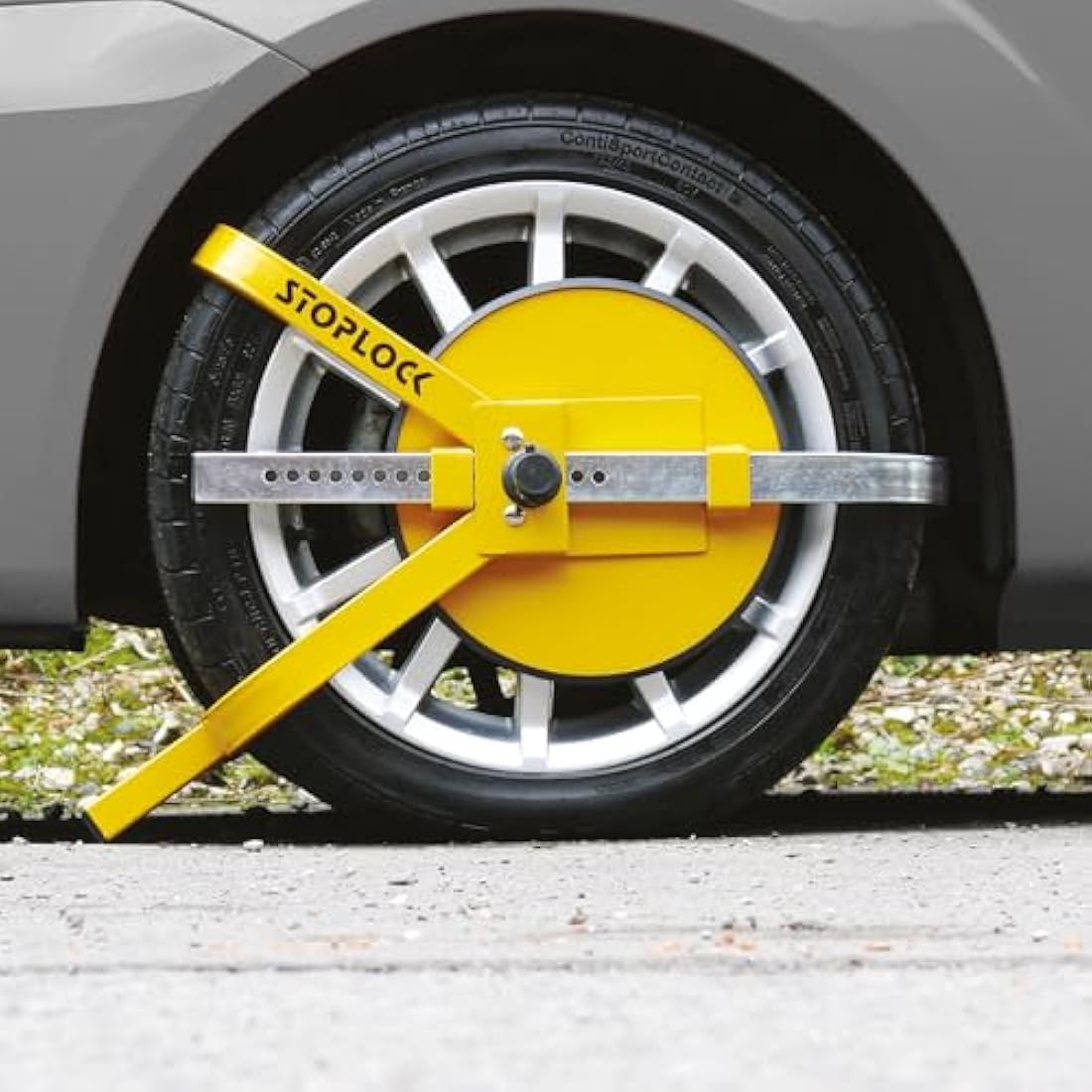 Stoplock HG 400-00 Wheel Clamp – Anti-Theft Lock for 13"-15" Wheels