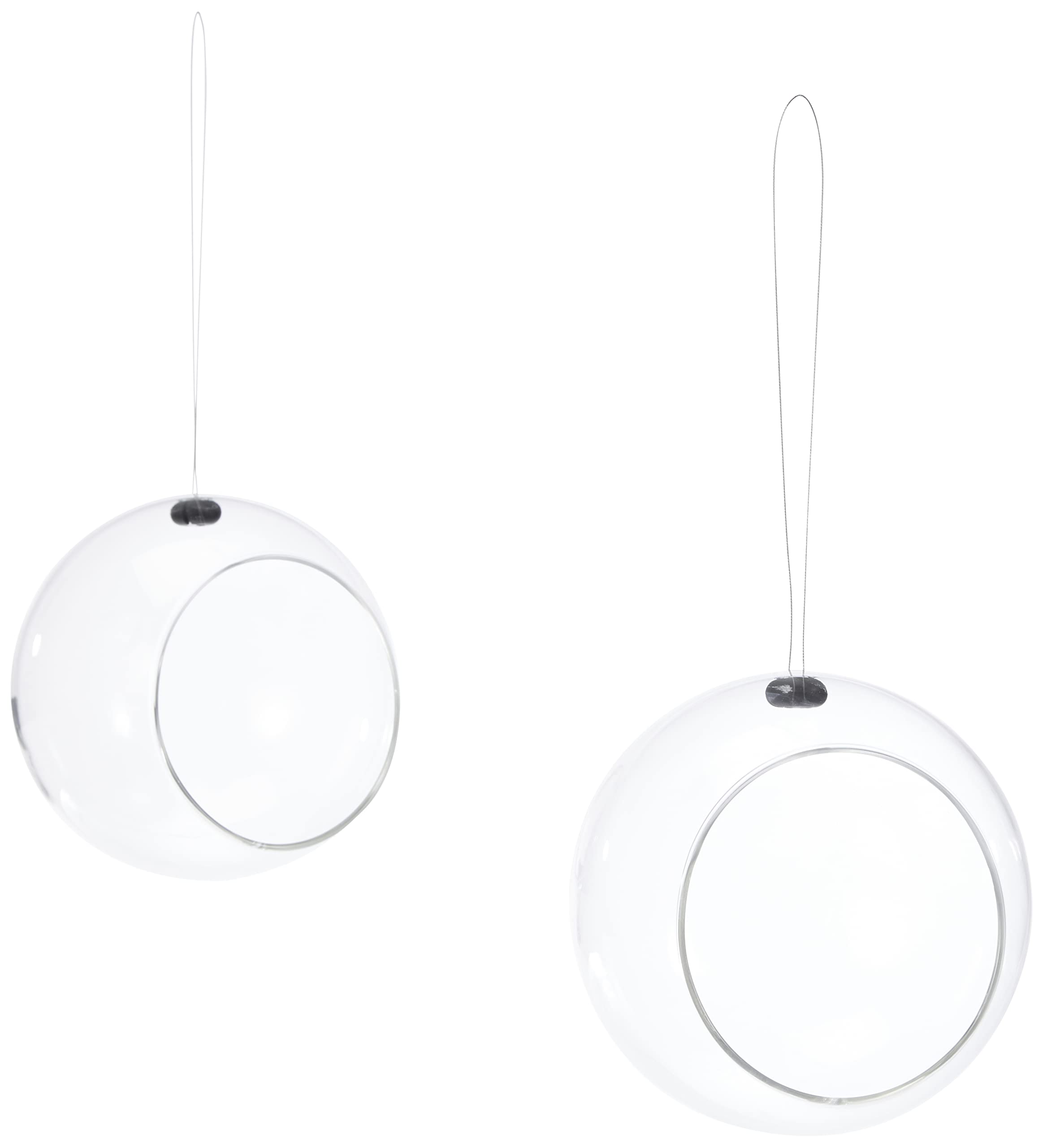 Eva Solo Mini Glass Bird Feeders – 2-Piece Hanging Garden Set