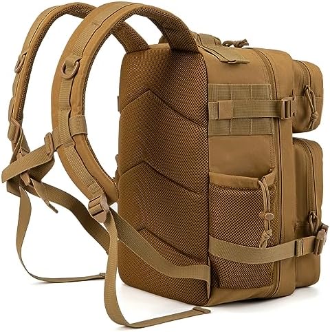Military Tactical Backpack – Molle Hiking Rucksack 45L