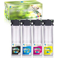 Jettruemedia T9451-T9454 Ink Cartridges for Epson WorkForce Pro (4-Pack)
