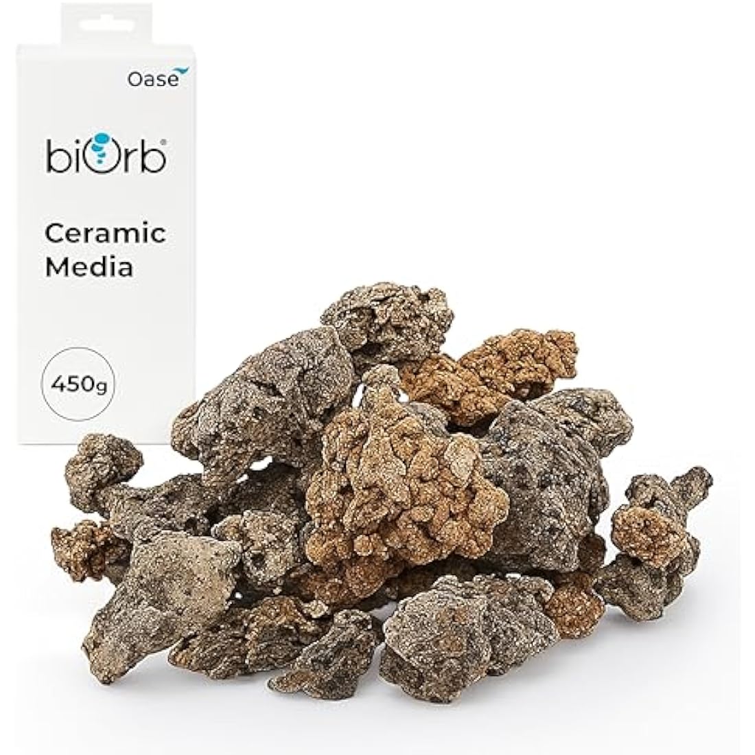 biOrb Ceramic Media Brown - High Surface Area Aquarium Filter Substrate