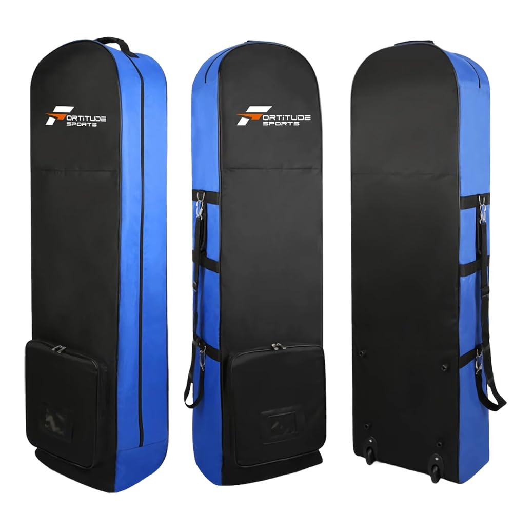 Fortitude Sports Golf Travel Bag - Durable Waterproof Wheeled Flight Case