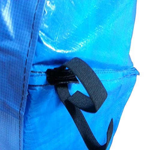 Greenbay 8FT Trampoline Replacement Safety Pad and Net Enclosure – Blue