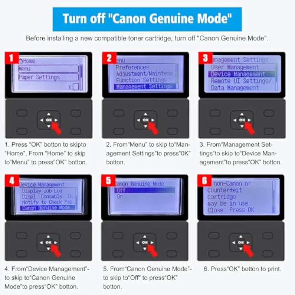 Jolof Store CRG-067 Compatible Toner Cartridges for Canon i-SENSYS MF657Cdw