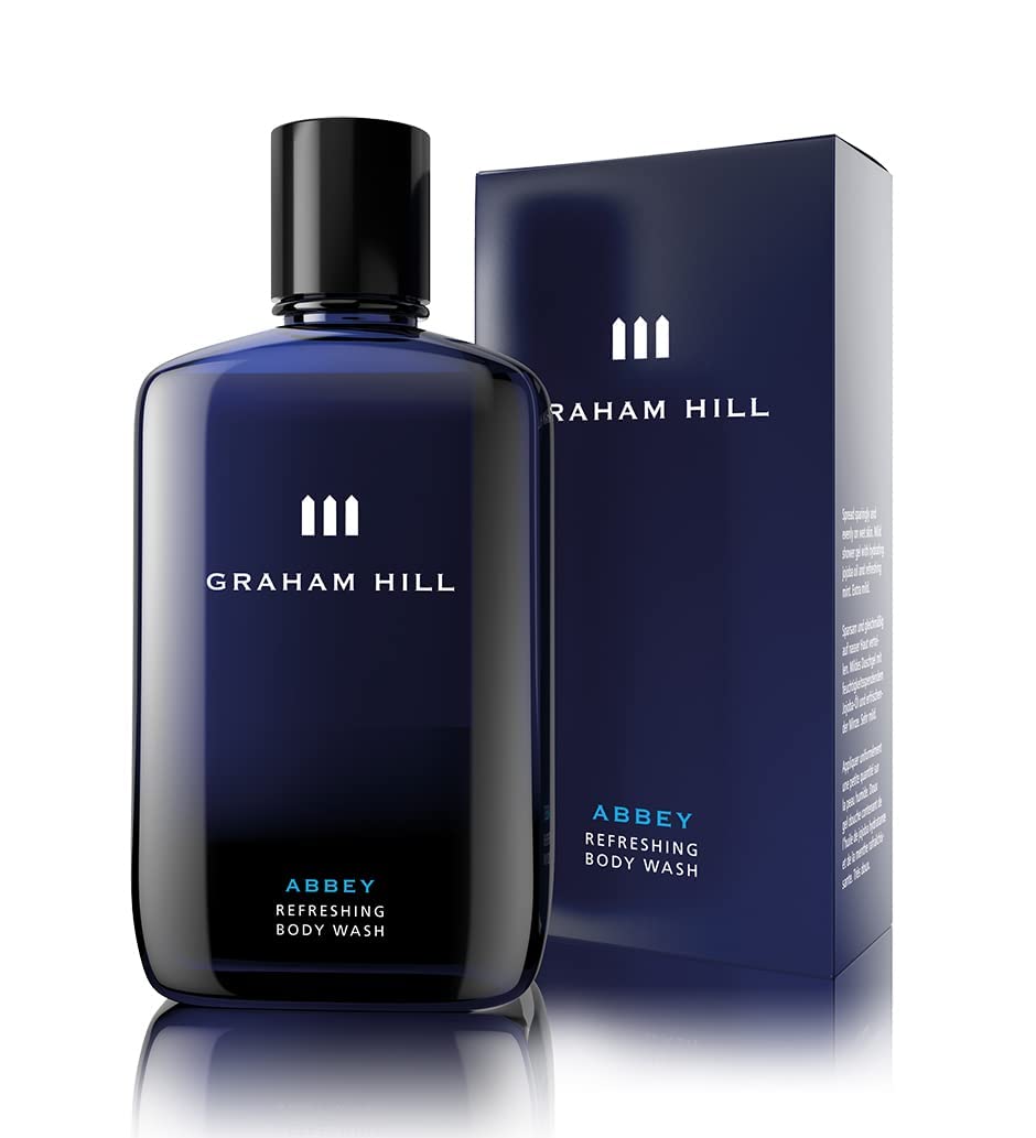 Graham Hill Abbey 2-in-1 Hair & Body Wash | Woody Bergamot Shower Gel 250ml